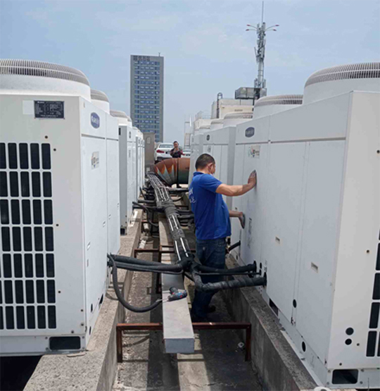 山东中央空调制热和不制冷系统维修方法